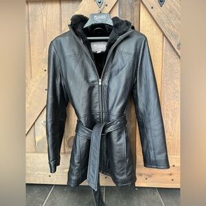 Wilsons Leather Black Jacket